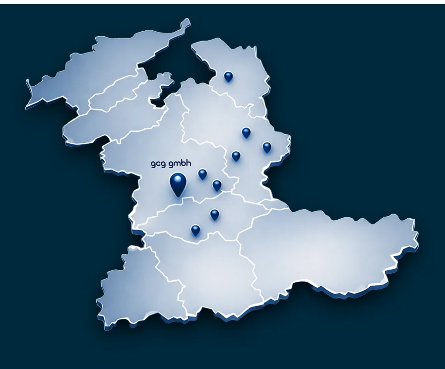 Einsatzgebiet der gcg gmbh: Bern und Umgebung